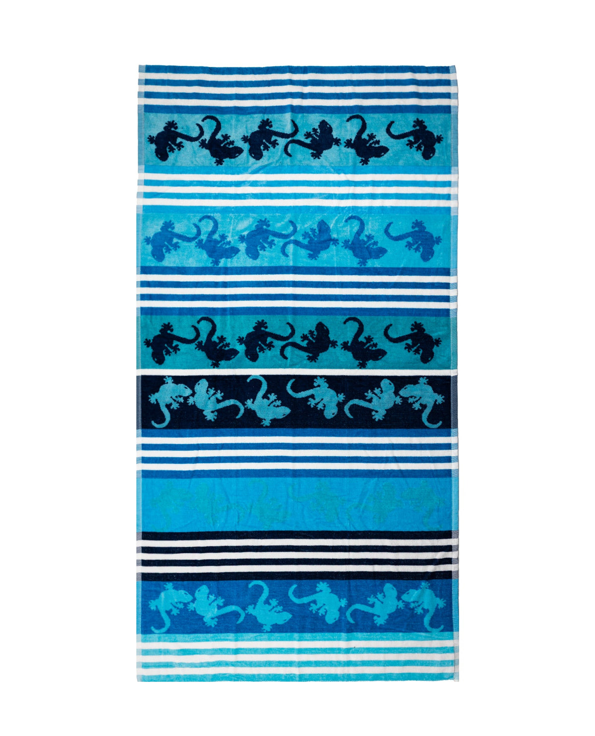 Crazy Gekko Strandtuch XXL Türkis – Premium Velours, OEKO-TEX®