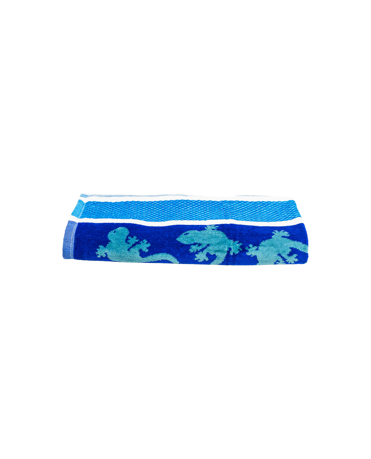 Crazy Gekko Strandtuch XXL Blau – Premium Velours, OEKO-TEX®