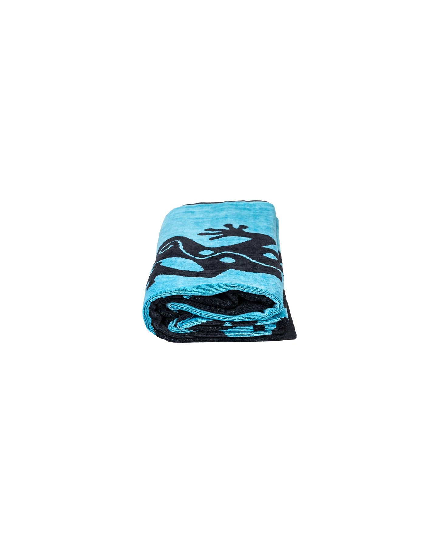 Salina Blau zusammengefaltet – 165x90 cm Baumwolle, OEKO-TEX