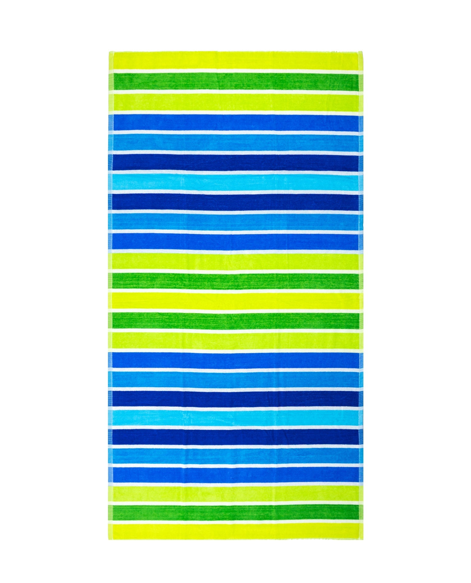 Mirage Strandtuch XXL Grün 165x90 cm – italienisches geometrisches Design, 100% Baumwolle, OEKO-TEX