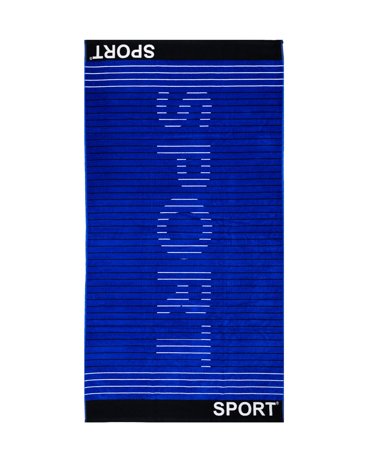 Sport Strandtuch XXL Dunkelblau – Premium Velours, OEKO-TEX®