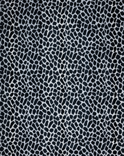 Afrika Strandtuch Grau-Leopard 165x90 cm – italienisches Leopardenmuster, 100% Baumwolle, OEKO-TEX