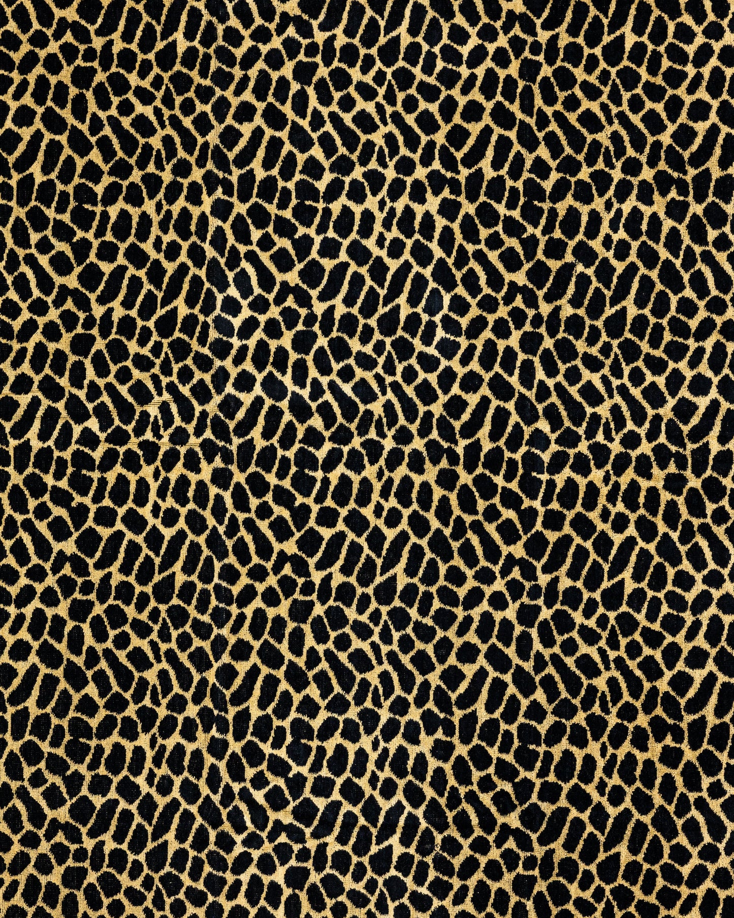 Afrika Strandtuch Braun-Leopard 165x90 cm – italienisches Leopardenmuster, 100% Baumwolle, OEKO-TEX