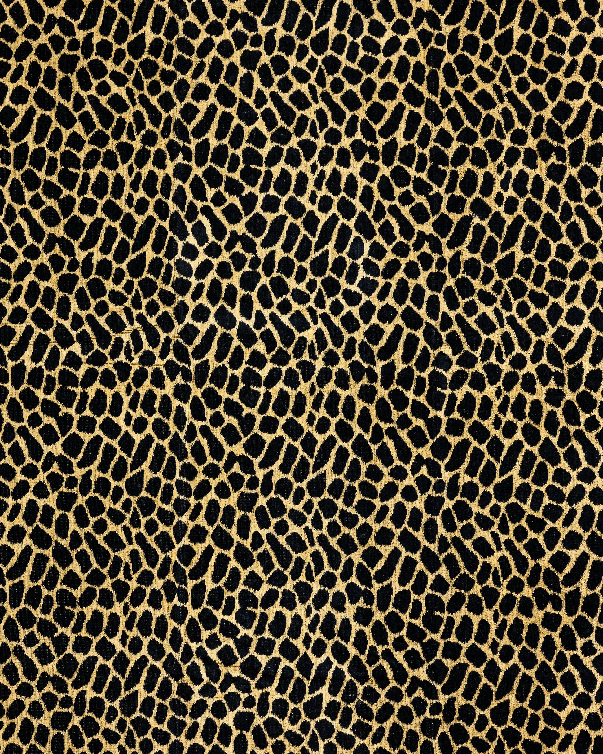 Afrika Strandtuch Braun-Leopard 165x90 cm – italienisches Leopardenmuster, 100% Baumwolle, OEKO-TEX
