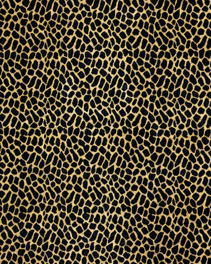 Afrika Strandtuch Braun-Leopard 165x90 cm – italienisches Leopardenmuster, 100% Baumwolle, OEKO-TEX