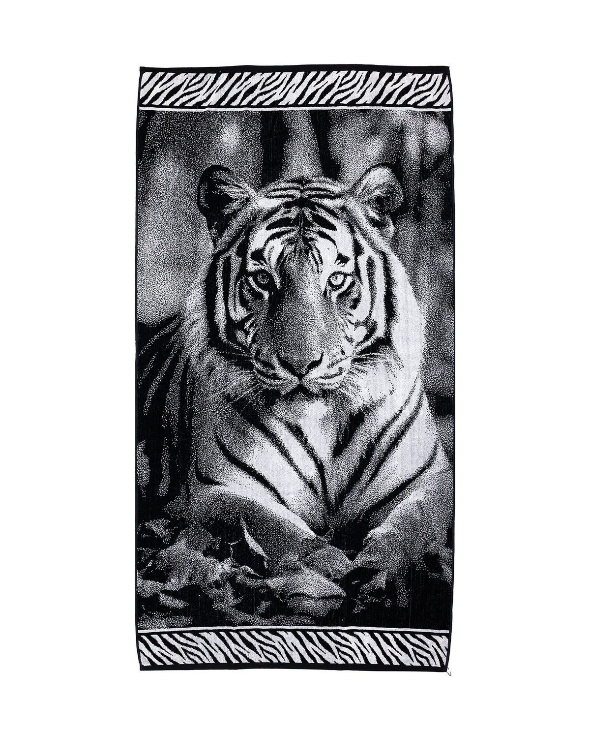 Animal Strandtuch XXL Tiger – Premium Velours, OEKO-TEX®