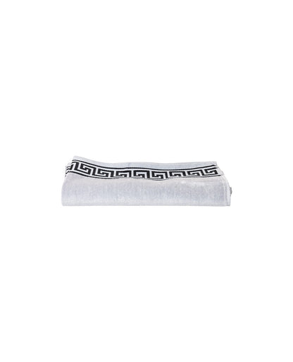 Poseidon Grau – Frottee-Seite Nahaufnahme 165x90 cm, Premium-Baumwolle