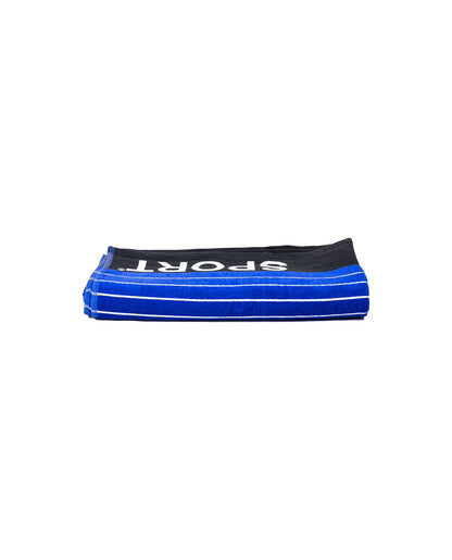 Sport Dunkelblau – Frottee-Seite Nahaufnahme 165x90 cm, Premium-Baumwolle