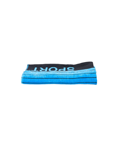 Sport Hellblau – Frottee-Seite Nahaufnahme 165x90 cm, Premium-Baumwolle