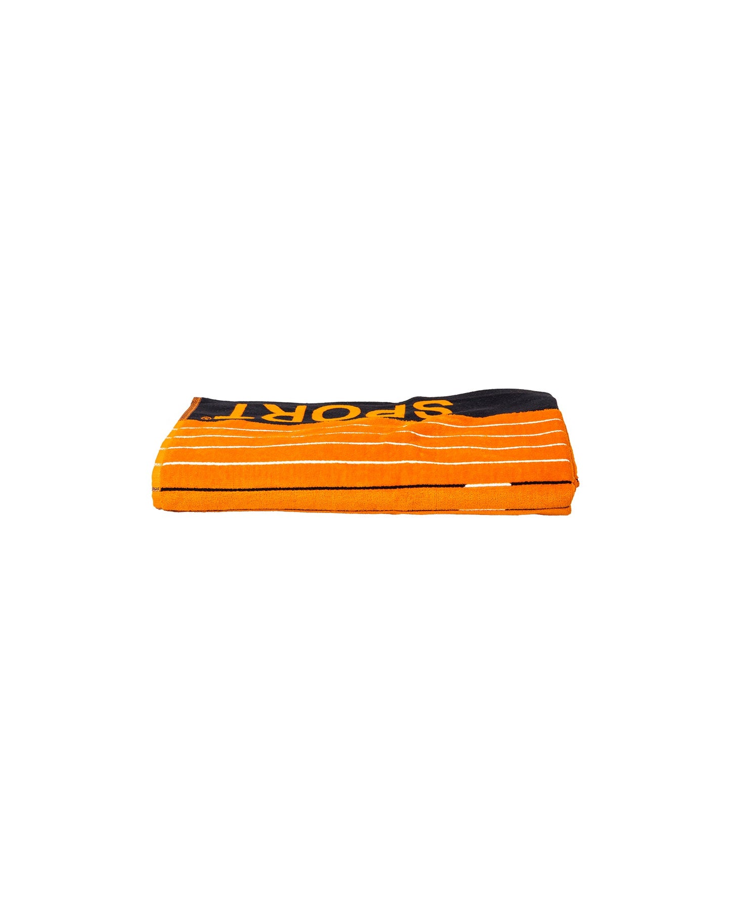 Sport Orange – Frottee-Seite Nahaufnahme 165x90 cm, Premium-Baumwolle