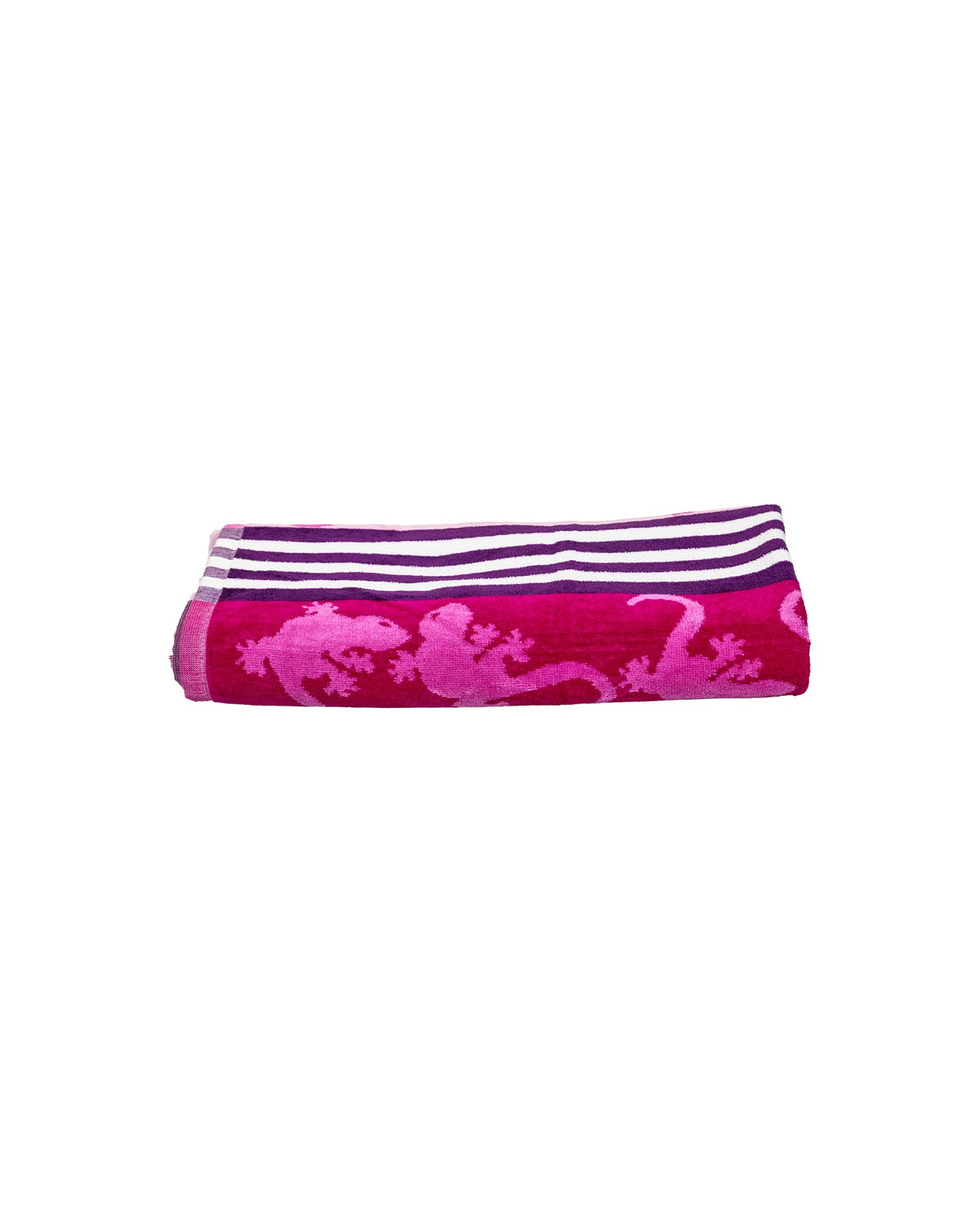 Crazy Gekko Strandtuch XXL Lila – Premium Velours, OEKO-TEX®