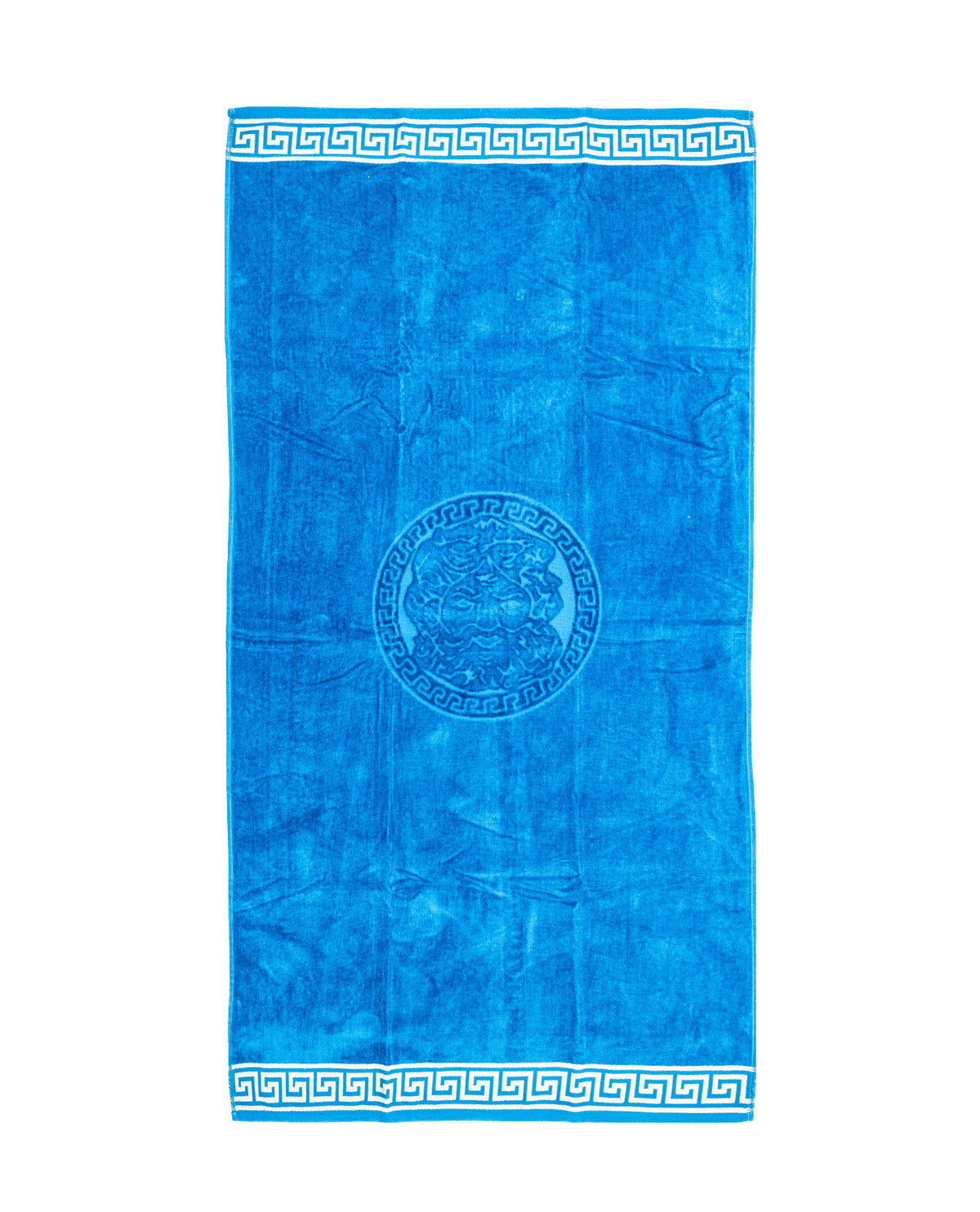 Poseidon Strandtuch XXL Türkis – Premium Velours, OEKO-TEX®