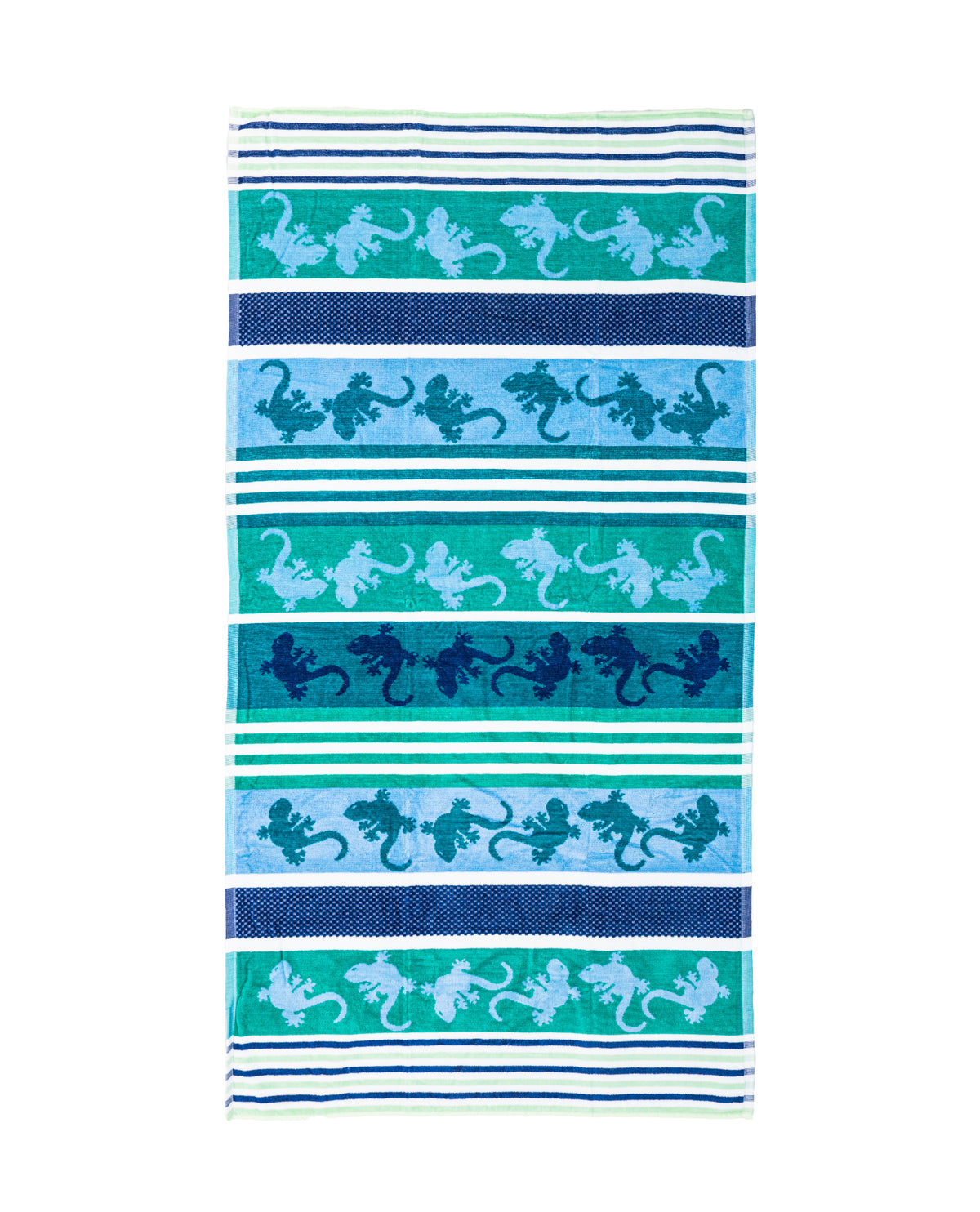 Crazy Gekko Strandtuch XXL Türkis – Premium Velours, OEKO-TEX®