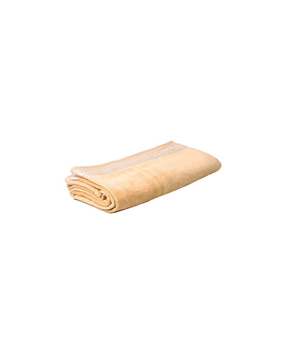 Poseidon Beige – weiche Velours-Seite Nahaufnahme 165x90 cm, doppelseitig