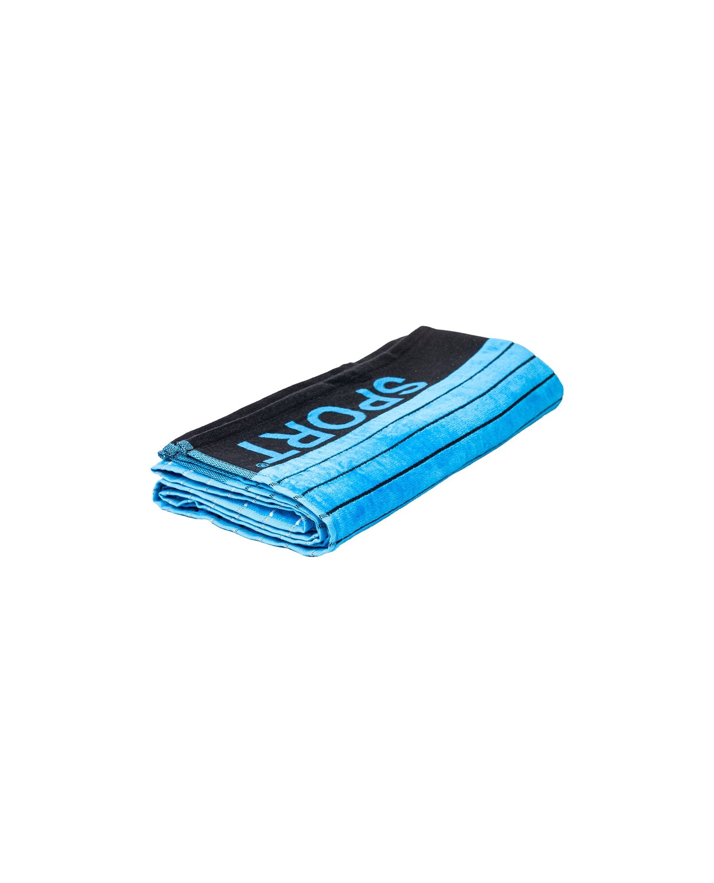 Sport Hellblau – weiche Velours-Seite Nahaufnahme 165x90 cm, doppelseitig