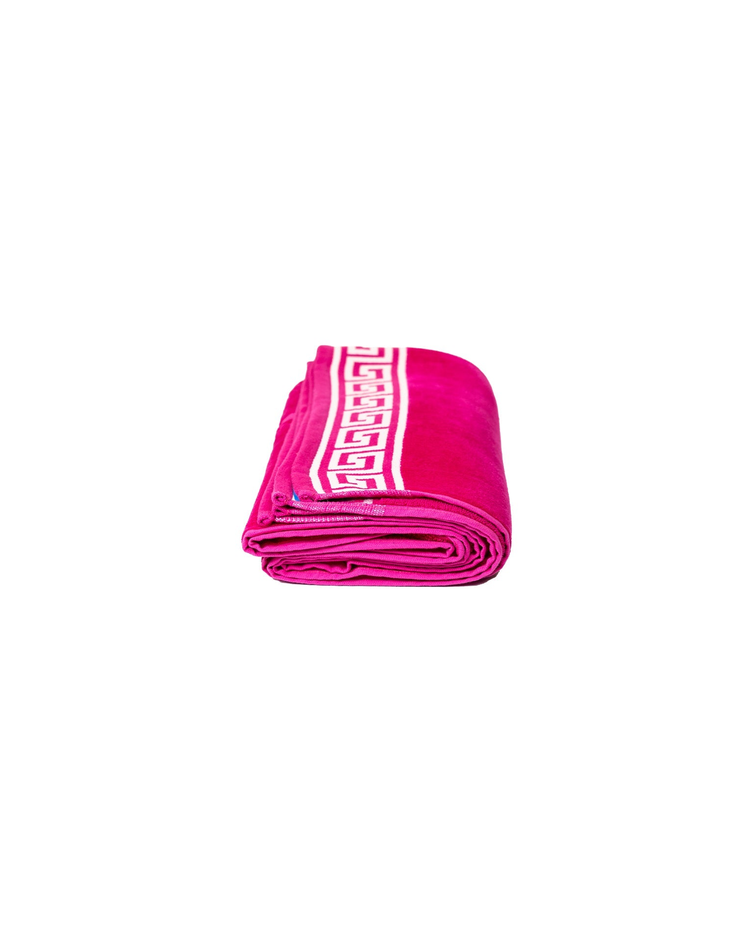 Poseidon Magenta zusammengefaltet – 165x90 cm Baumwolle, OEKO-TEX