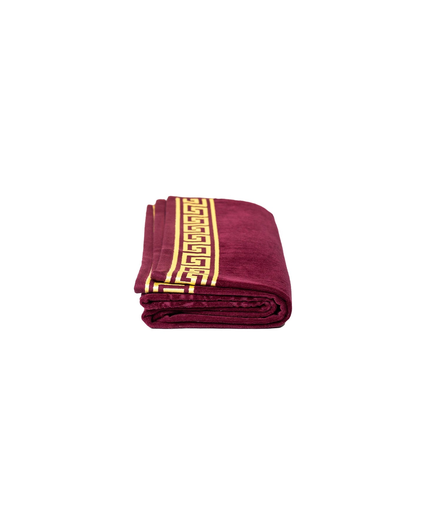 Poseidon Bordeaux zusammengefaltet – 165x90 cm Baumwolle, OEKO-TEX