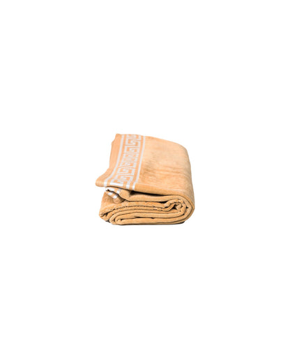 Poseidon Beige zusammengefaltet – 165x90 cm Baumwolle, OEKO-TEX
