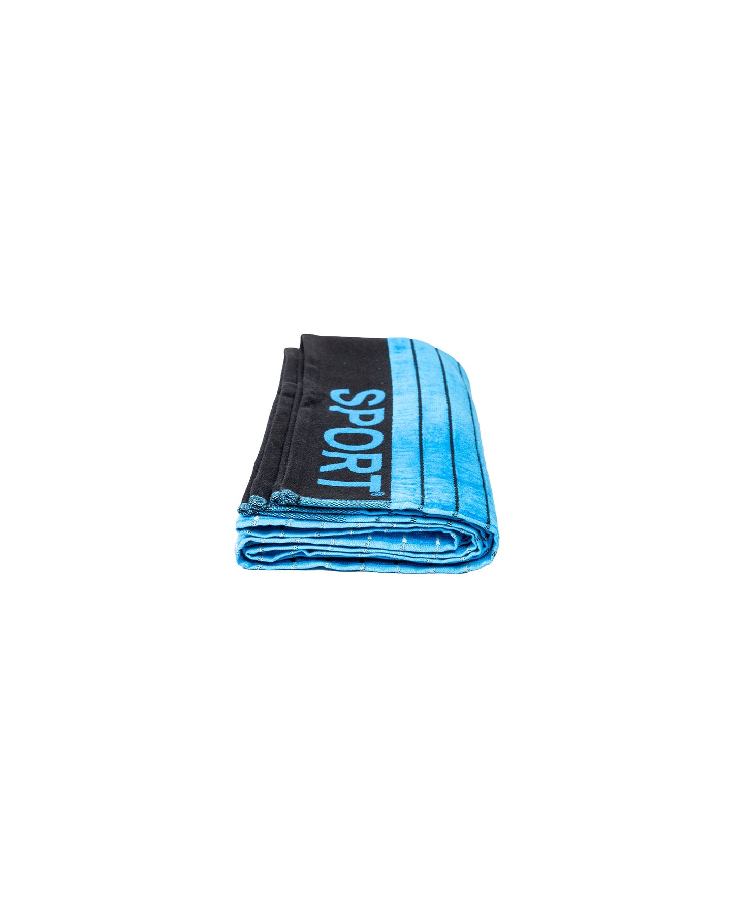 Sport Hellblau zusammengefaltet – 165x90 cm Baumwolle, OEKO-TEX