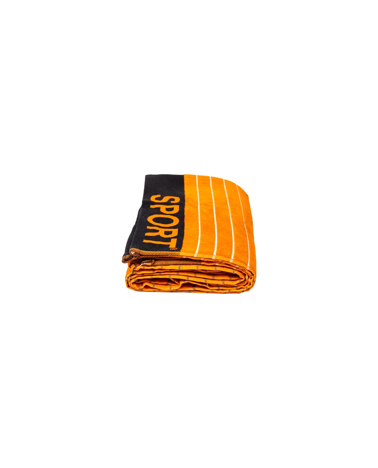 Sport Orange zusammengefaltet – 165x90 cm Baumwolle, OEKO-TEX