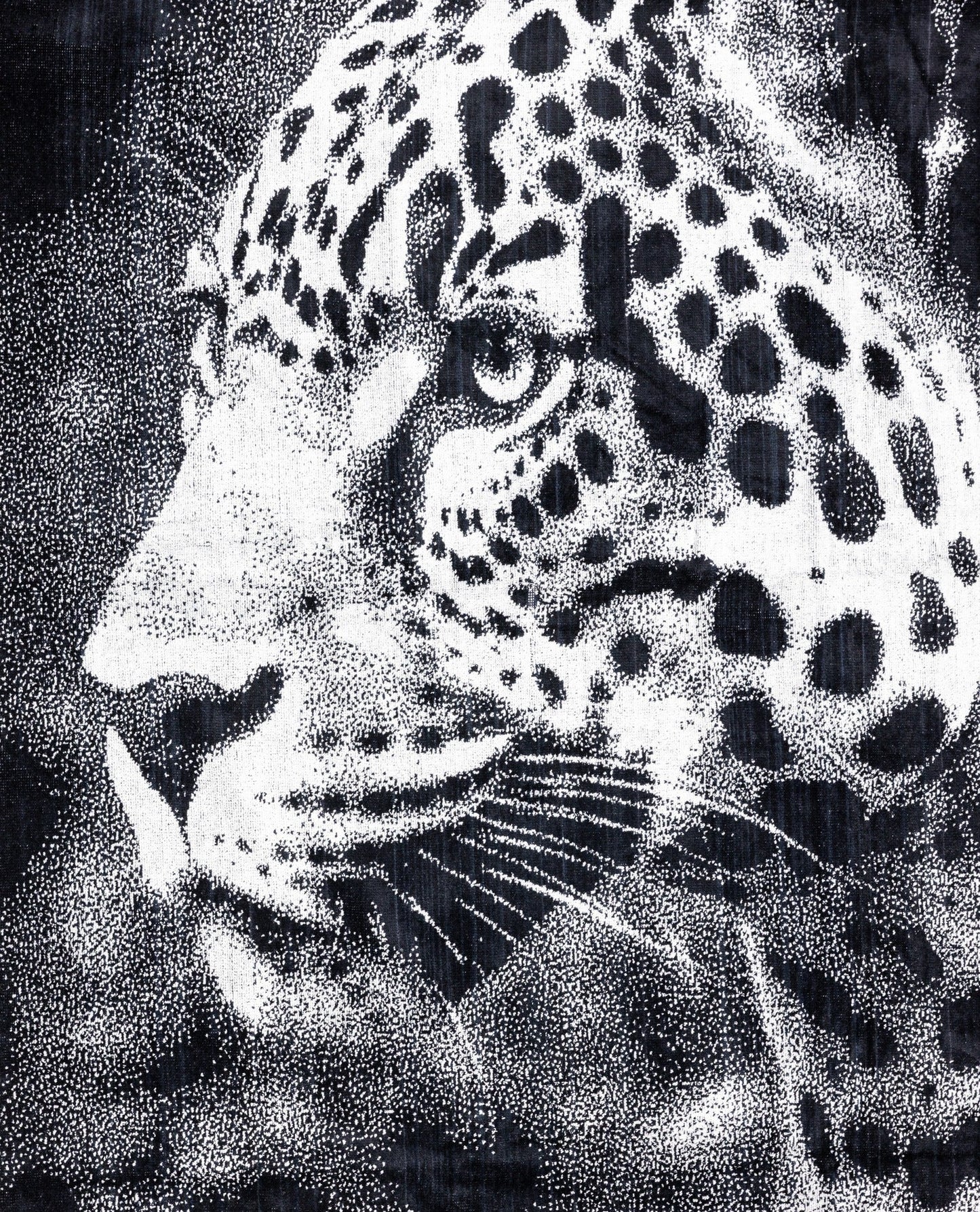 Animal Strandtuch Leopard von oben – 165x90 cm XXL Baumwolle