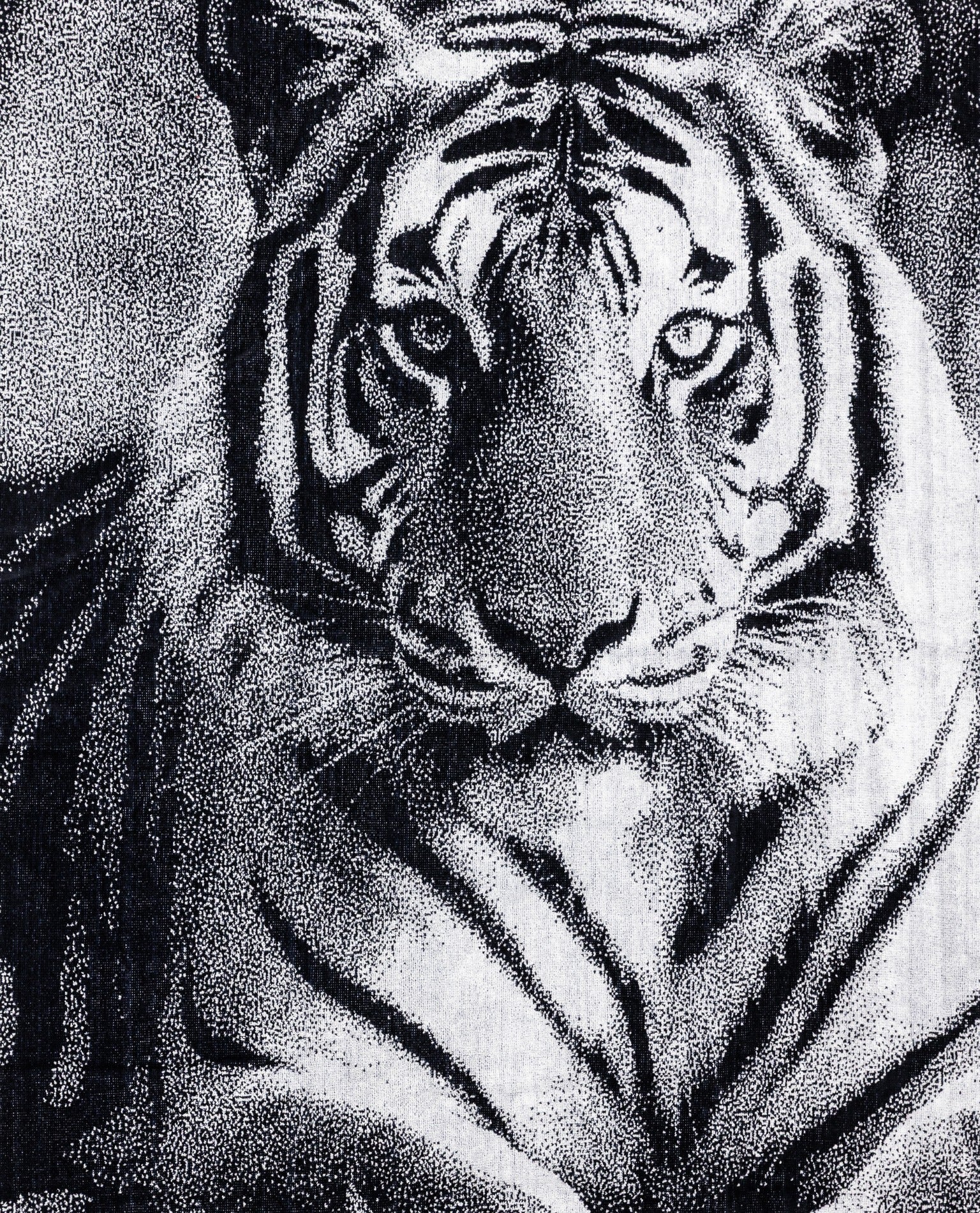 Animal Strandtuch Tiger von oben – 165x90 cm XXL Baumwolle