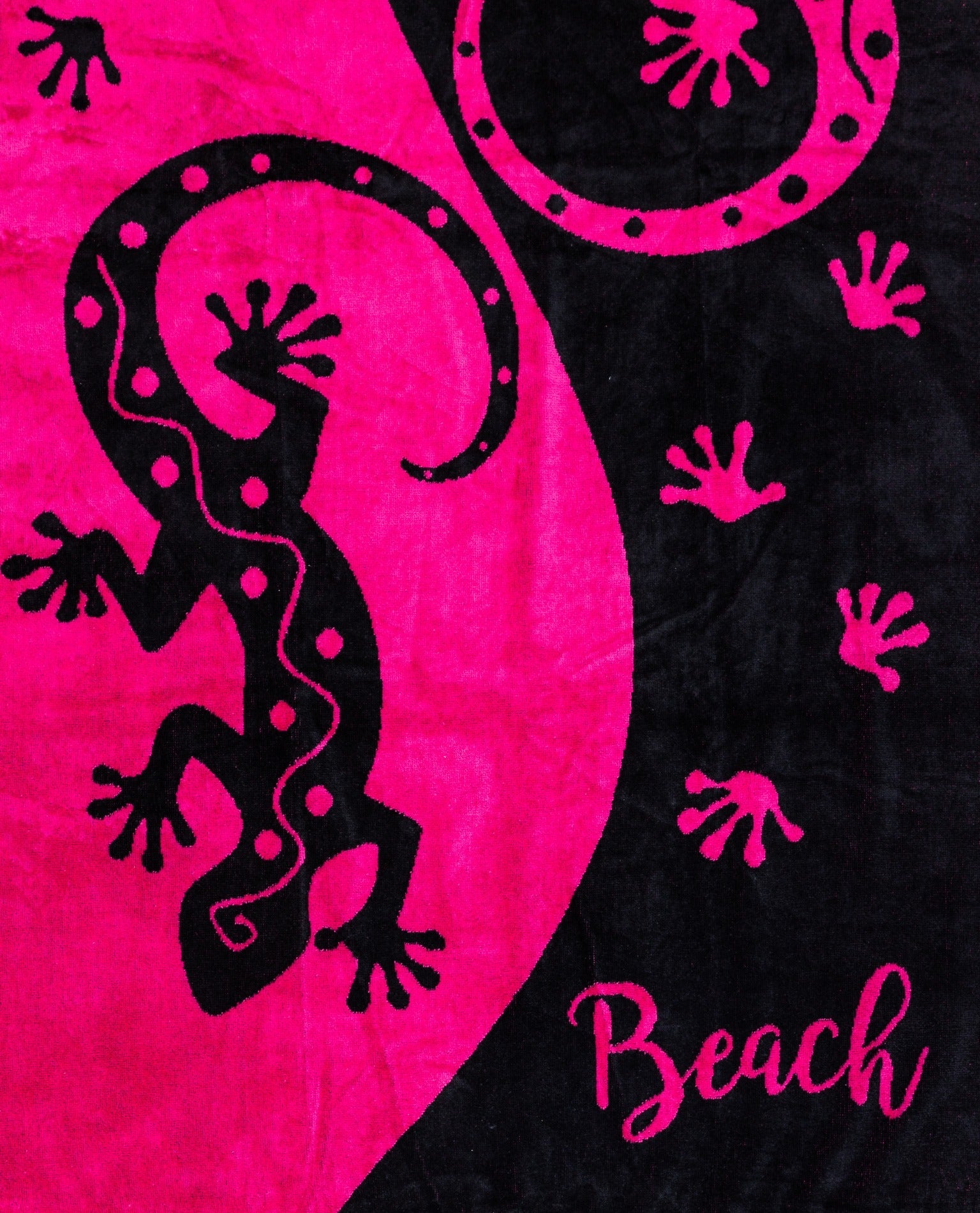Salina Pink von oben – 165x90 cm XXL Baumwolle