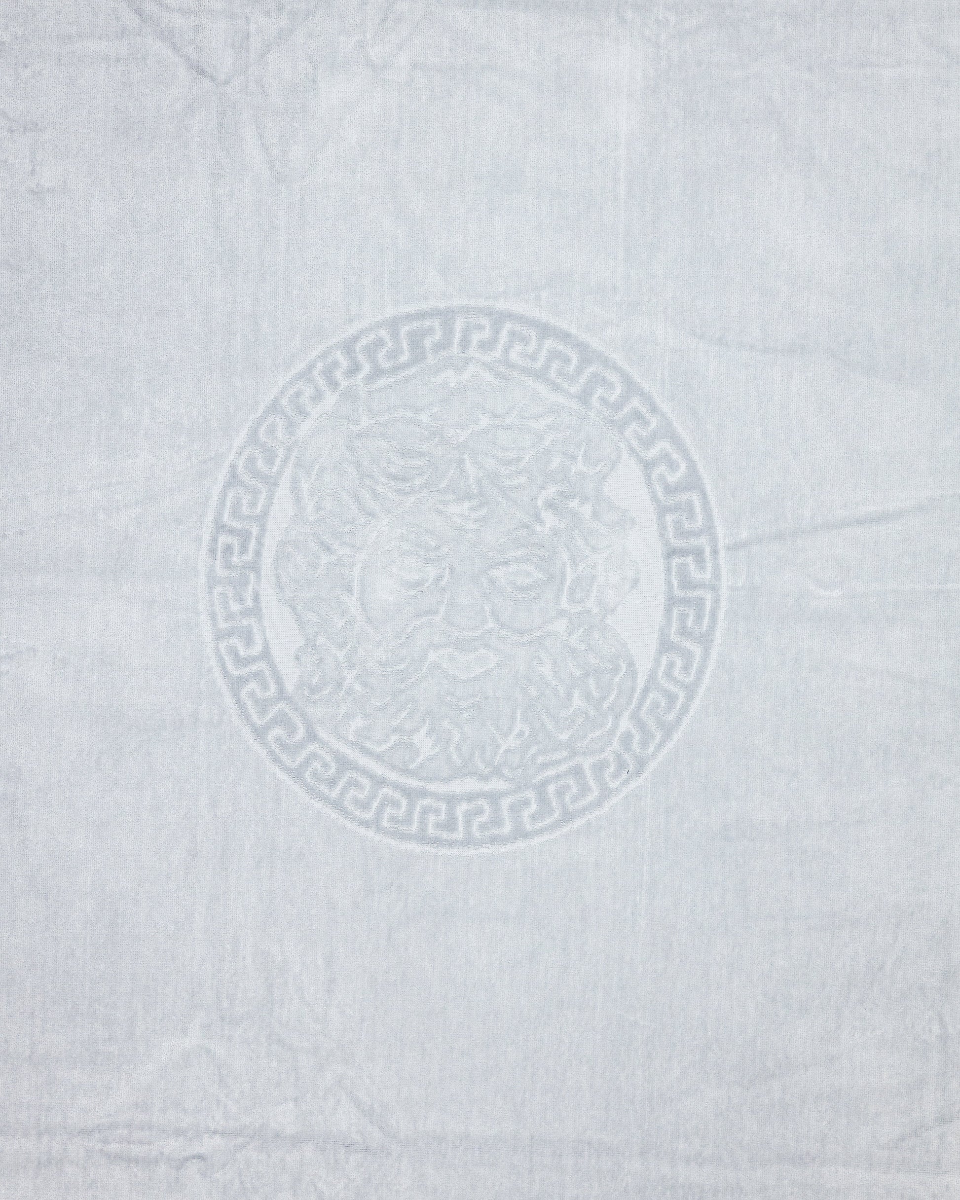 Poseidon Grau von oben – 165x90 cm XXL Baumwolle